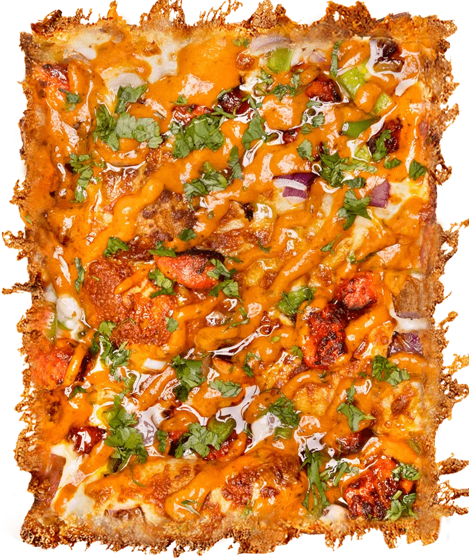 Butter Chicken Halal Pizza 2