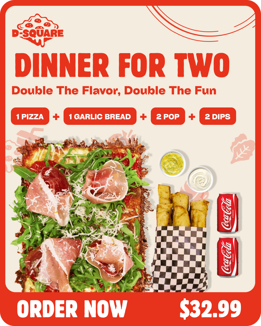 DSquare Dinnerfor2 2