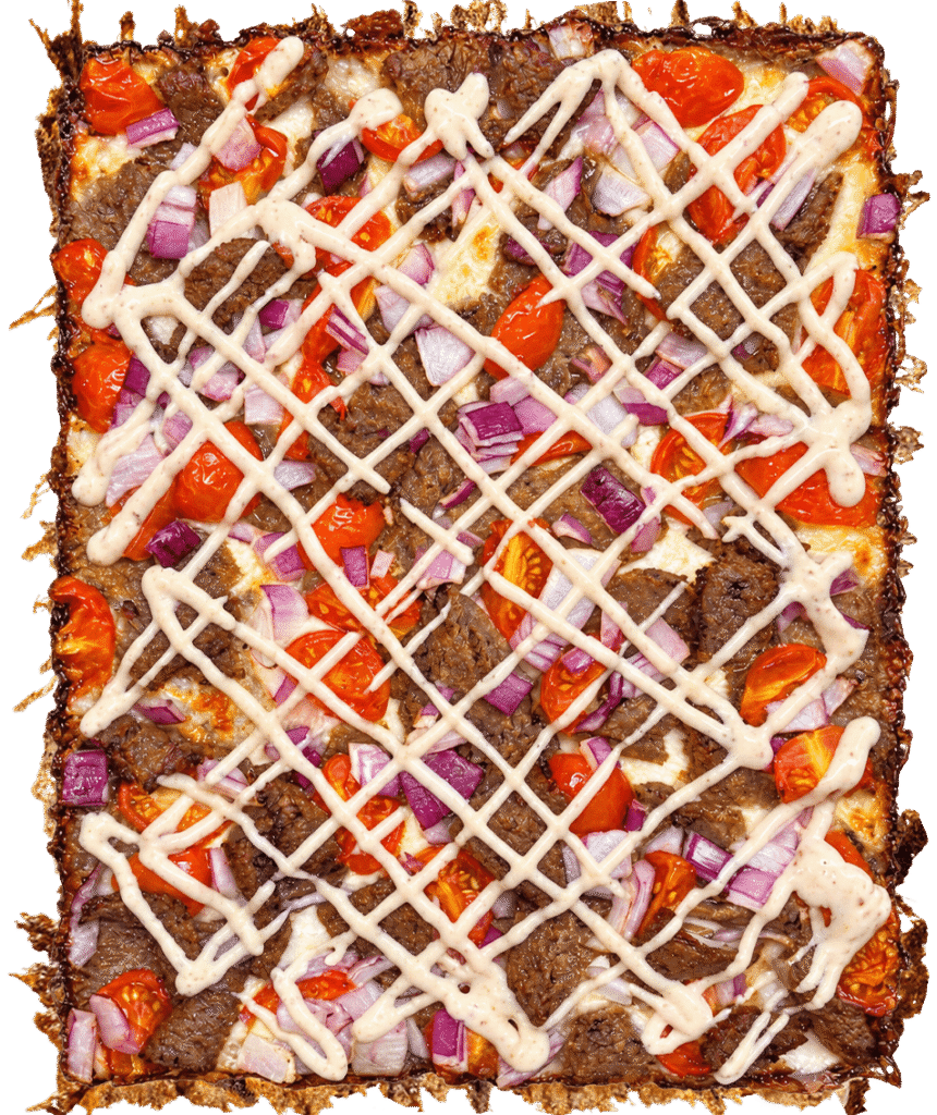 Donair pizza